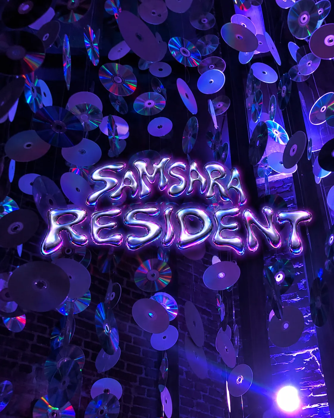 Flyer de SAMSARA RESIDENT en Samsara (Madrid), miércoles 28 de octubre de 2026